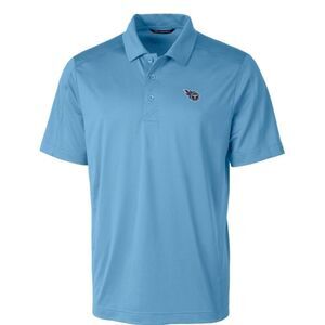 Cutter & Buck Blue Tennessee Titans Prospect Textured Stretch Polo Size 2XT
